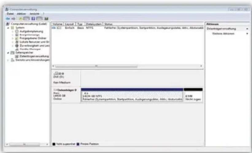 Digittrade HS256 S3 - Initialisierung/Partitionierung und Formatierung unter Windows - 1
