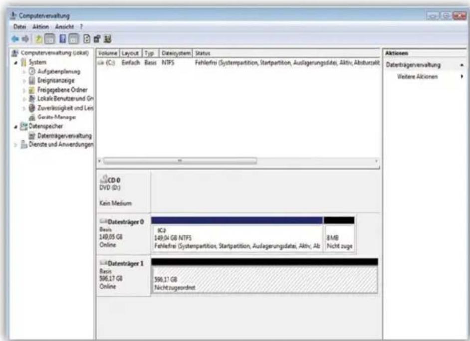 Digittrade HS256 S3 - Initialisierung/Partitionierung und Formatierung unter Windows - 4