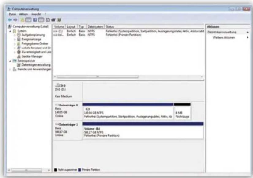 Digittrade HS256 S3 - Initialisierung/Partitionierung und Formatierung unter Windows - 10