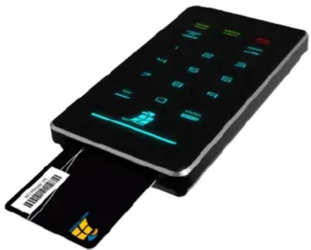 Digittrade HS256 S3 - Eingabe der Smartcard-PIN - 1