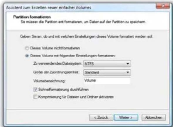 Digittrade HS256 S3 - Initialisierung/Partitionierung und Formatierung unter Windows - 16