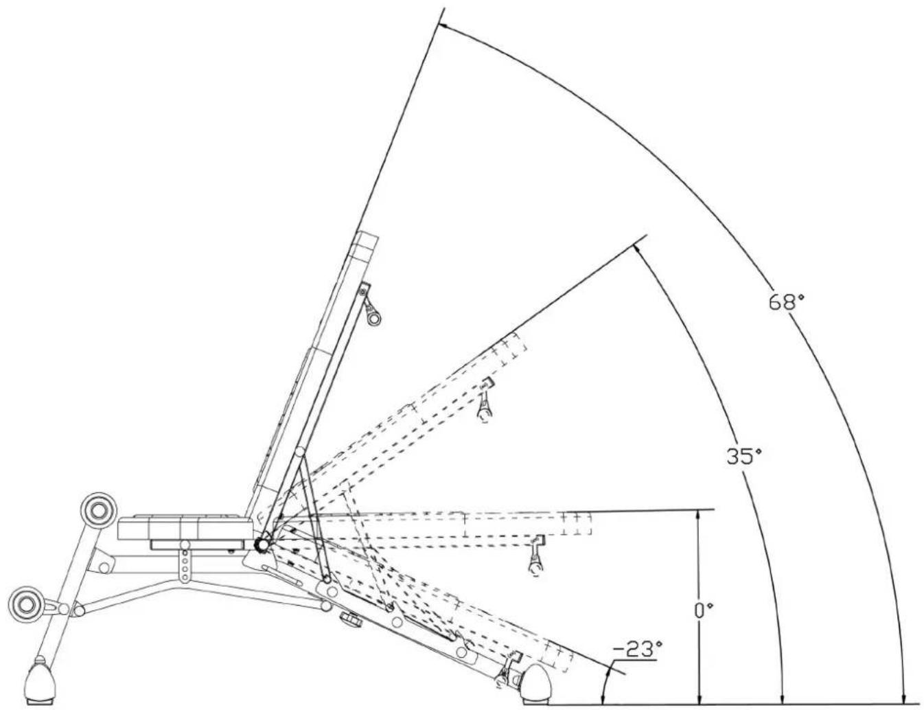 Marcy SB-10100 - RÜCKENLEHNNEIGUNGSWINKEL - 1