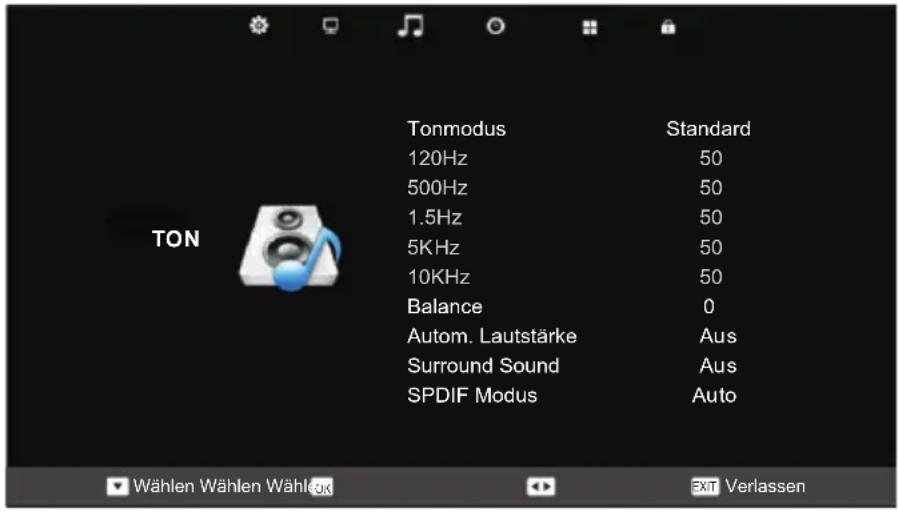 Reflexion LDDW24N - Ton Einstellungen - 1