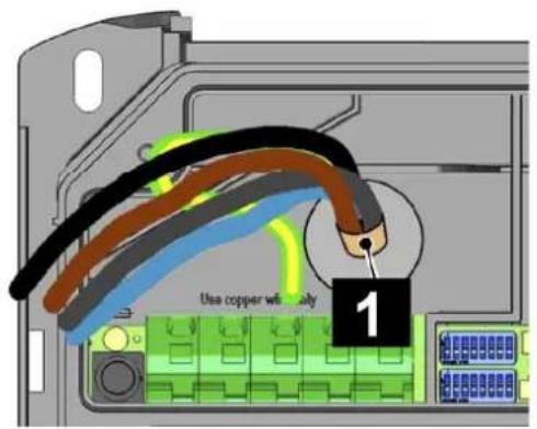 Use copper wire only 1