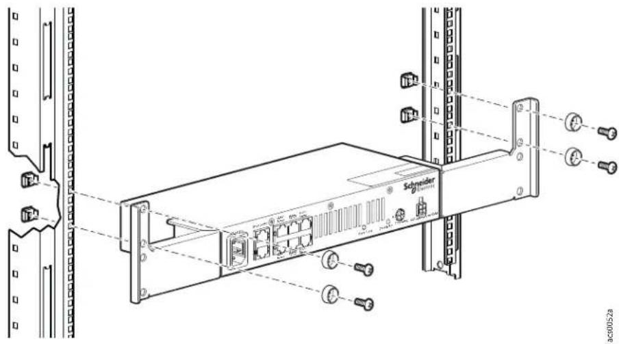 APC FS-AC-5005-B - Lighting control unit installation options - 1