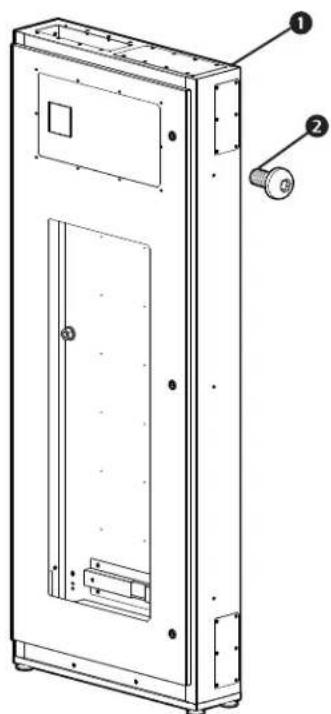 APC FS-AC-5005-B - End Row Transition Cabinets - 1