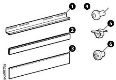 APC FS-AC-5005-B - Rack Height Adapters - 1