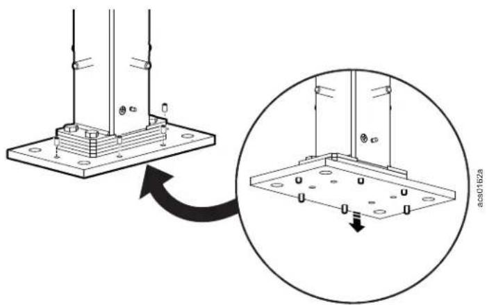 APC FS-AC-5005-B - Configure the first two (2) floor stands. - 2