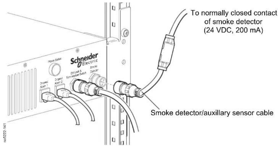 APC FS-AC-5005-B - Install the smoke detector - 4