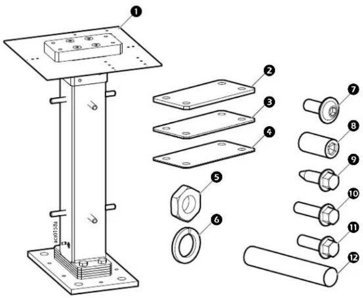 APC FS-AC-5005-B - Raised-floor Stand - 1