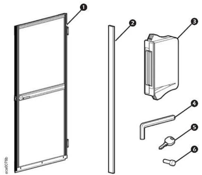 APC FS-AC-5005-B - Single Swing Door Assembly - 1