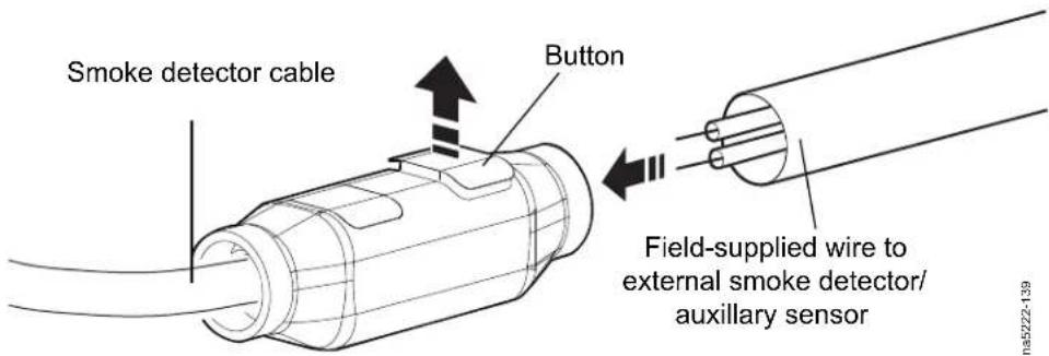 APC FS-AC-5005-B - Install the smoke detector - 2