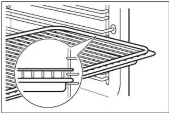 ELECTROLUX GHL3046SW - Einsetzen des Zubehörs - 3
