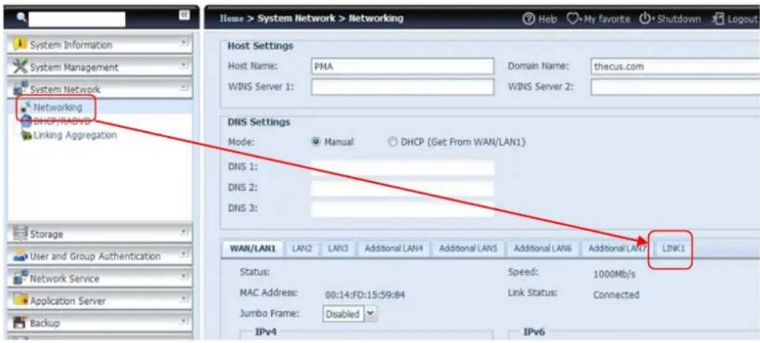 Thecus TopTower N8850 - Linking Aggregation - 5