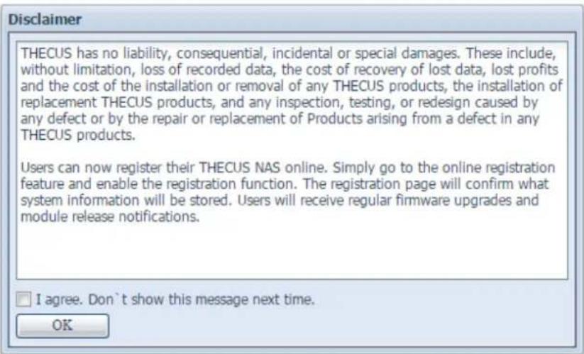 Thecus TopTower N8850 - NOTE - 1
