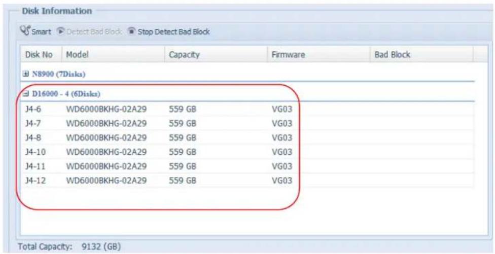 Thecus TopTower N8850 - Bad Block Scan - 3