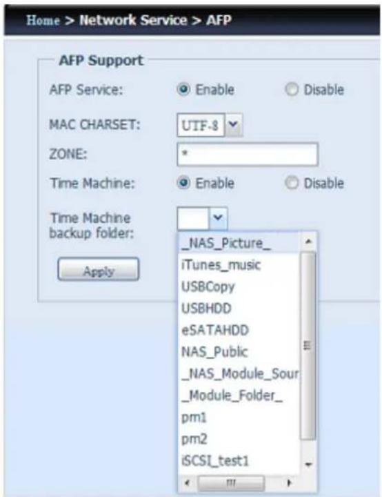 Thecus TopTower N8850 - AFP (Apple Network Setup) - 2
