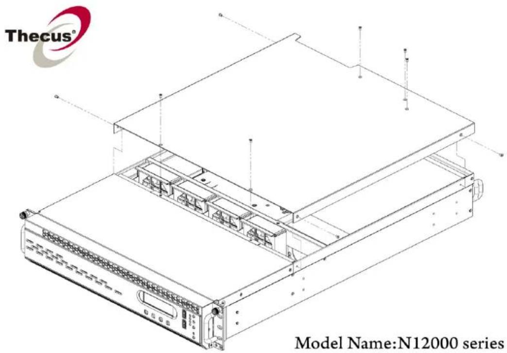 Thecus TopTower N8850 - N12000 series: - 1