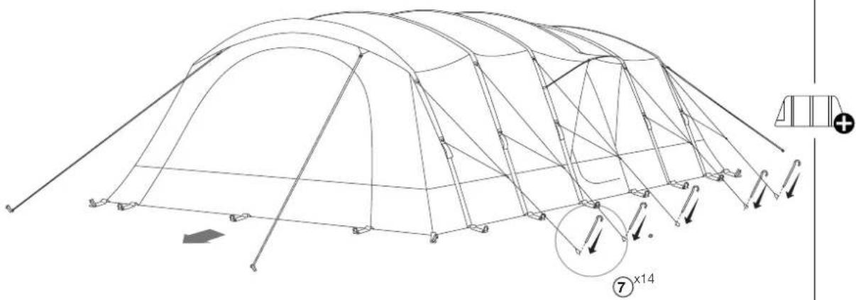 Vango Valencia II Air 650XL - VALENCIA II AIR 650XL VALENCIA II AIR 650XL - 6
