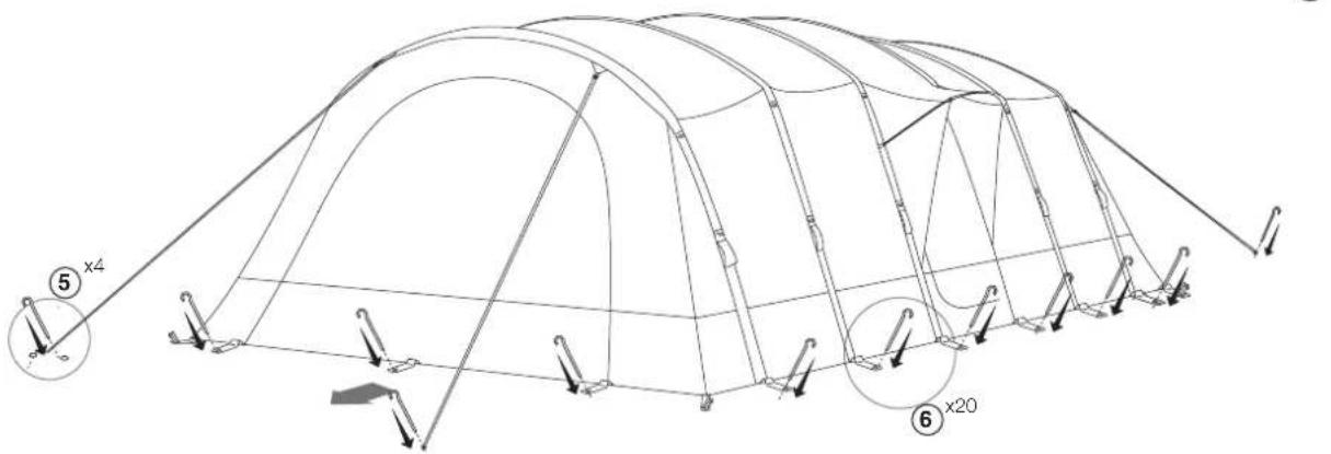 Vango Valencia II Air 650XL - VALENCIA II AIR 650XL VALENCIA II AIR 650XL - 4
