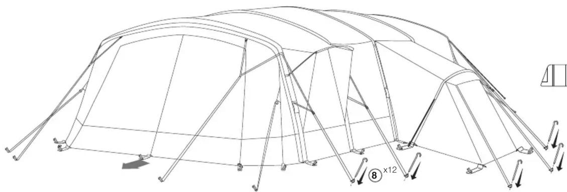 Vango Tahiti II Air 850XL - 5