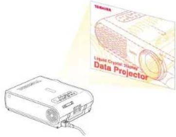TOMATO Liquid Crystal Slurry Data Projector