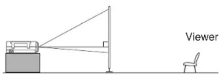 TOSHIBA TLP-MT3E - Floor-mounted rear projection - 1