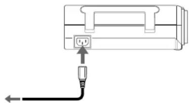 TOSHIBA TLP-MT3E - Connect the power cord. - 1