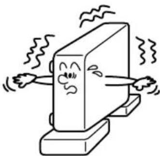 TOSHIBA TDP-ET10 - Do not place the product vertically - 1