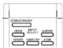 TOSHIBA TDP-ET10 - Select the INPUT source. - 2