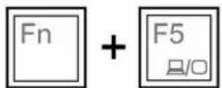 Fn + F5 □/□
