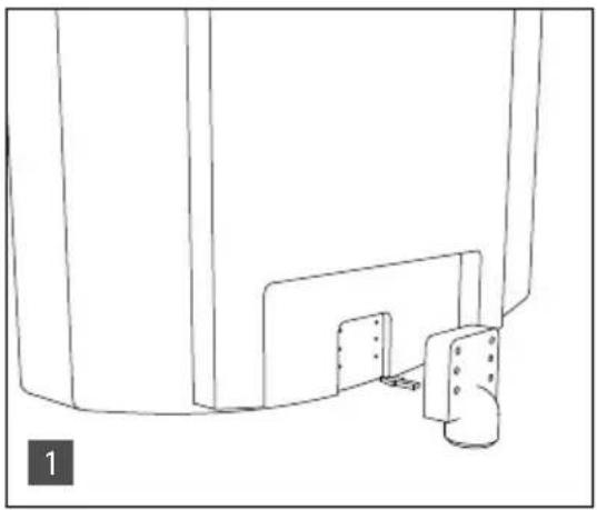 Technika 32-E251 - ATTACHING/DETACHING THE STAND - 1