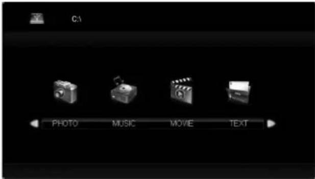 C:\ PHOTO MUSIC MOVE TEXT