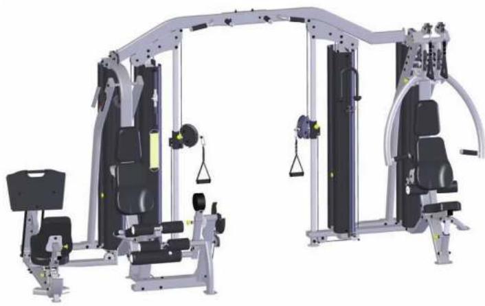 TUNTURI 4 in 1 Strength Station - in 1 Strength Station - 1