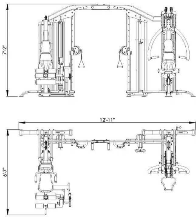 TUNTURI 4 in 1 Strength Station - Germany - 3