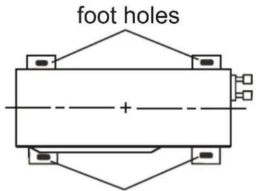 foot holes