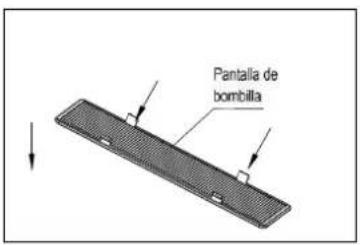 Pantalla de bombilla