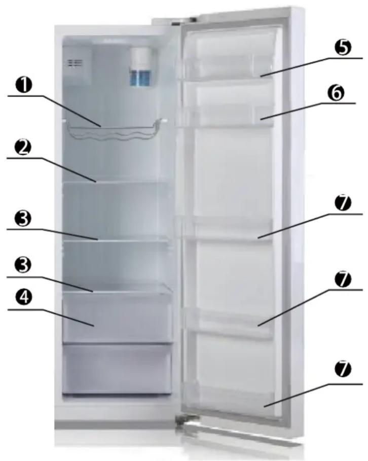 TEKA RLF 74920 SS - Compartimento del frigorífico - 1
