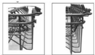 TEKA DW1 455 FI - Zurückklappen der Tassenböden - 1