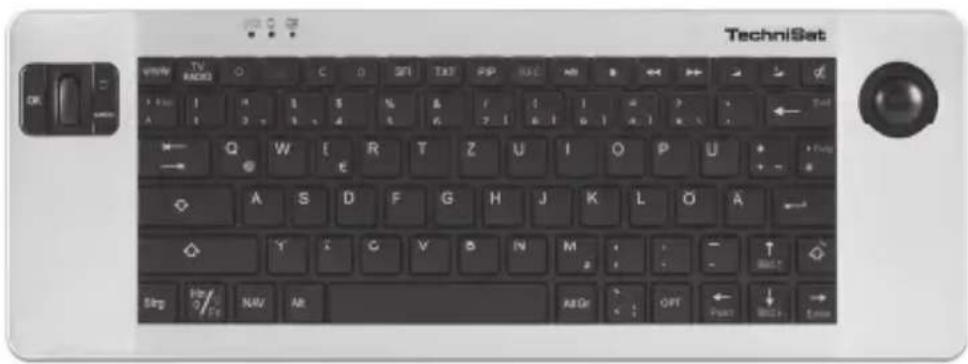 TECHNISAT ISIOControl Keyboard II - Übersicht - 1
