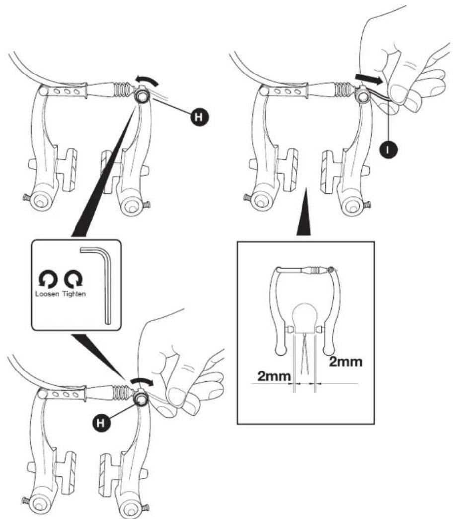 Westbeach Bio-Hazard 01 - Adjusting V-Brake Cable Tension - 1