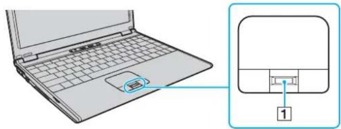 SONY Vaio VGN-SZ4MN - To scan a fingerprint - 1