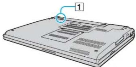 SONY Vaio VGN-SZ4MN - Removing the Battery Pack - 1