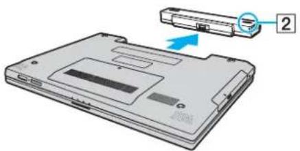 SONY Vaio VGN-N21Z - Removing the Battery Pack - 2