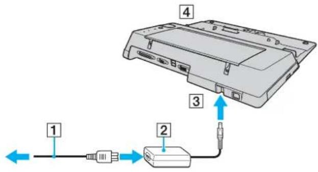 SONY Vaio VGN-BX41VN - Attaching Your Computer to the Multi Function Bay Docking Station - 1