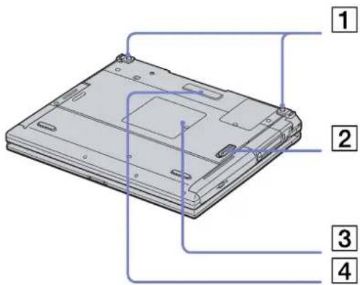 SONY Vaio PCG-GRZ615M - Locating controls and connectors - 11