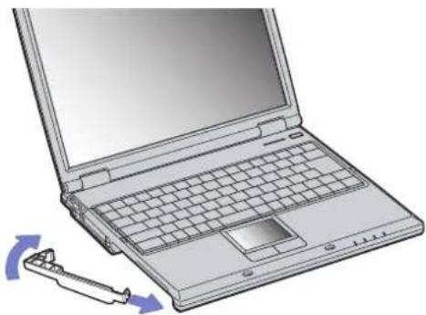 SONY Vaio PCG-GRZ615M - Using the weight saver - 1