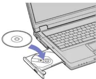 SONY Vaio PCG-GRT785E - Using the disc drive - 3