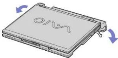 SONY Vaio PCG-GRT785E - Disconnecting your computer from the port replicator - 1