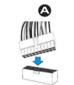 Supermicro X9SCL+-F - ATX Main PWR & CPU PWR Connectors - 1